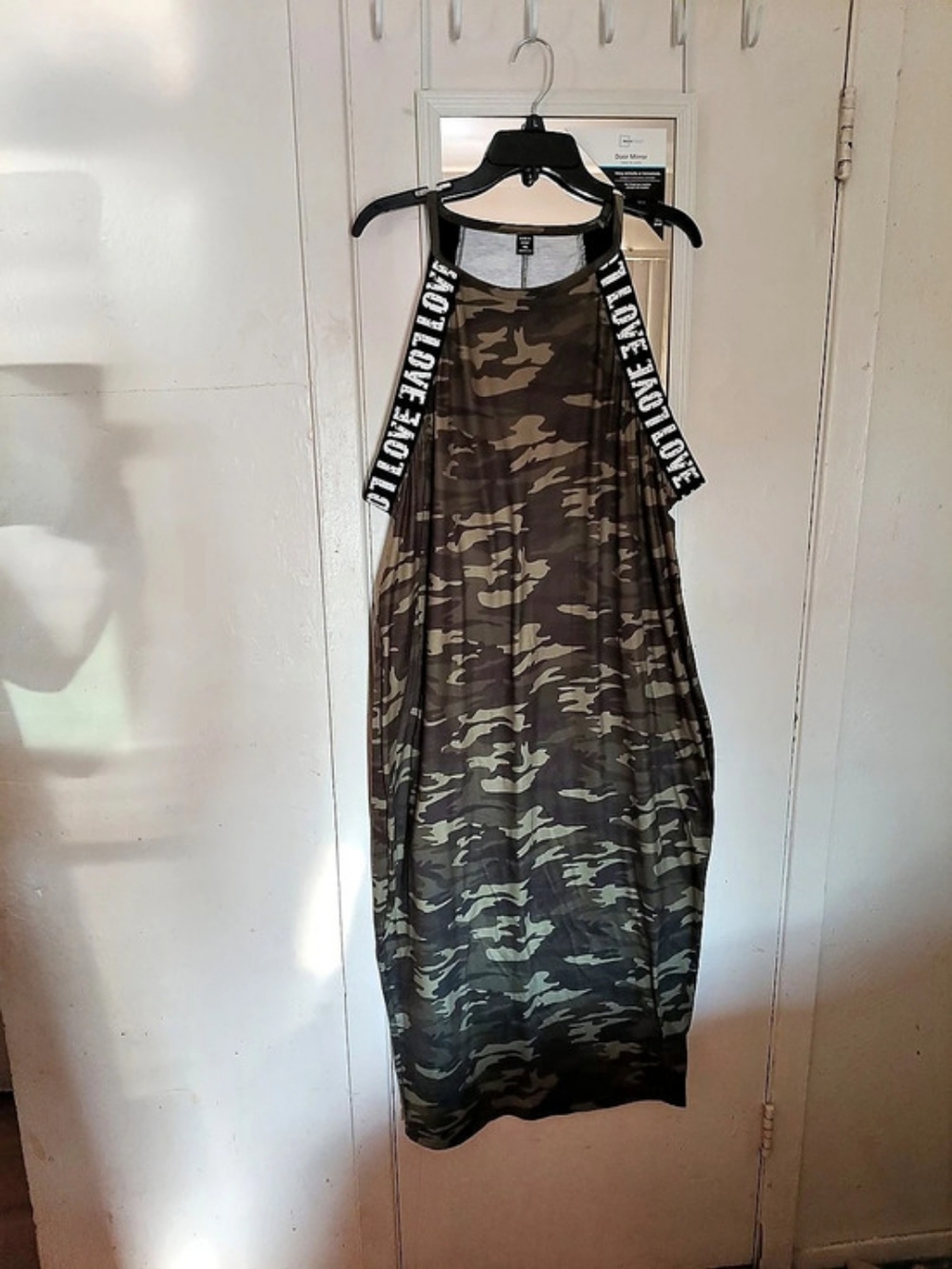 SHEIN Camo Maxi Dress Size 4XL